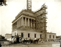 HOT_Construction Construction of the Temple, 1913