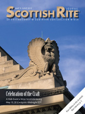 Cover of the May-June 2012 Scottish Rite Journal
