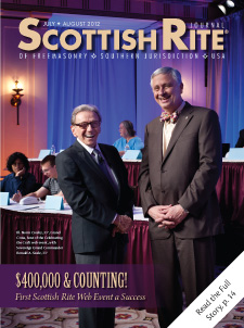 0708_2012cover Ill. Norm Crosby, 33°, Grand Cross, and Sovereign Grand Commander Ronald A. Seale, 33°