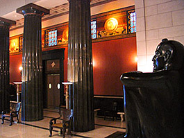 View of side of Atrium from the Grand Staircase