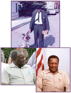 Photo collage of Frank Simpkins