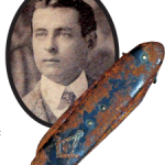 Brother Oscar Scott Woody and his Masonic pocket knife