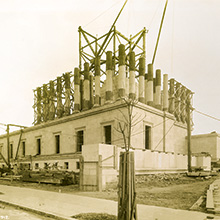 House of the Temple under construction in 1912
