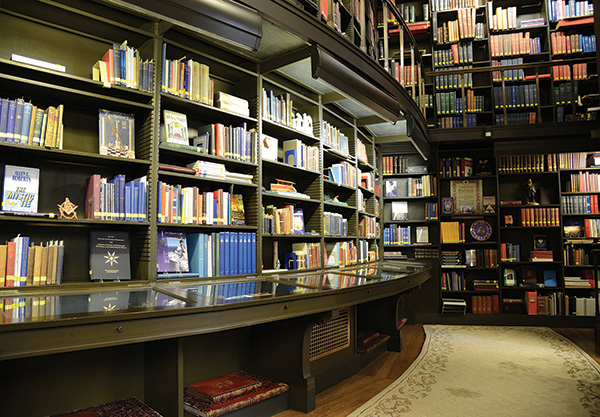 House of the Temple Library Stacks