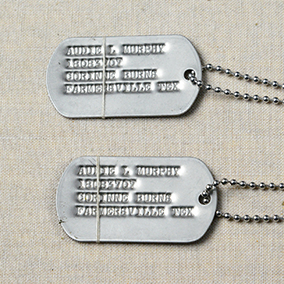 Audie Murphy’s US Army Dog Tags - Scottish Rite of Freemasonry, S.J., U ...