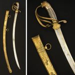 Light Calvary Sword Presented to Albert Pike by Benjamin B. French