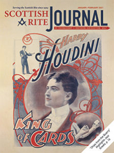 Promotional poster touting Harry Houdini as the “King of Cards”